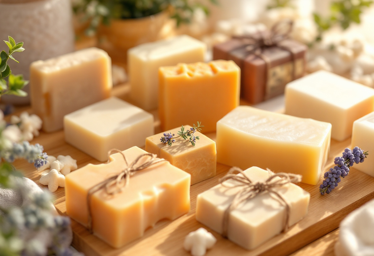 Naturseife als Produktbild